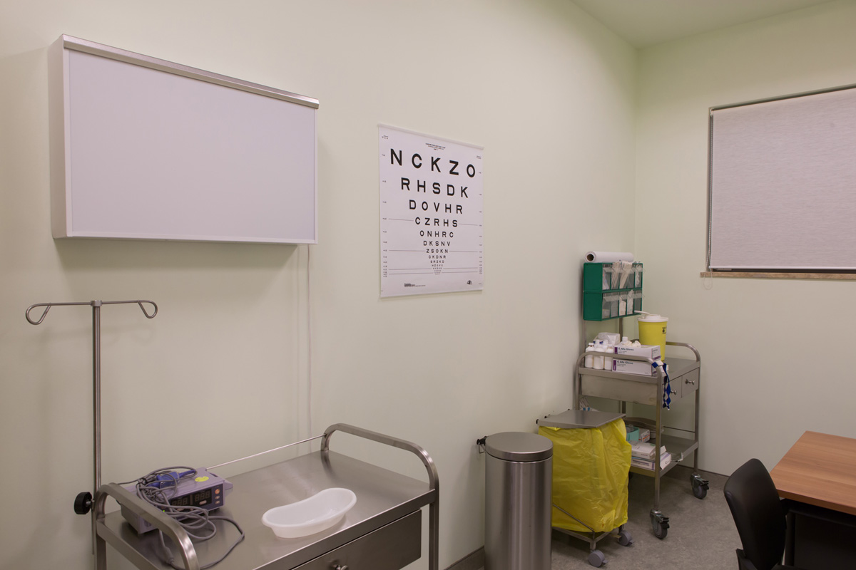 Raum für medizinische Untersuchungen