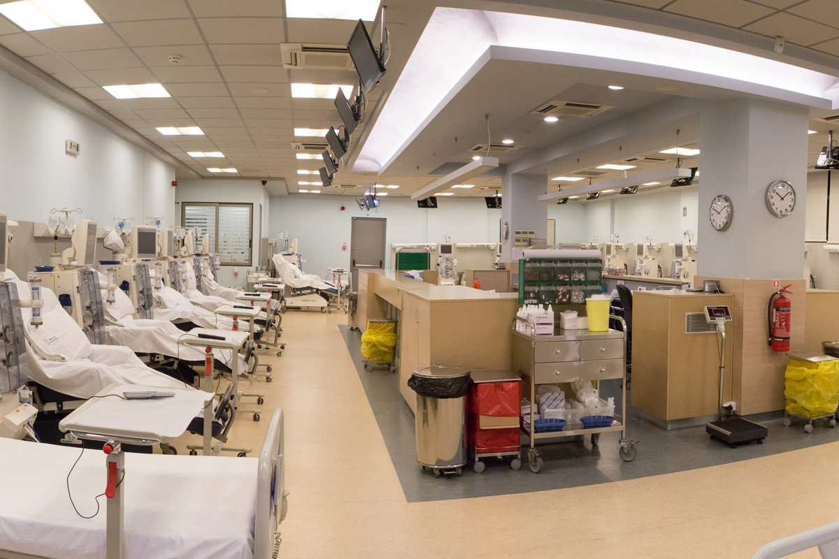 Main dialysis room