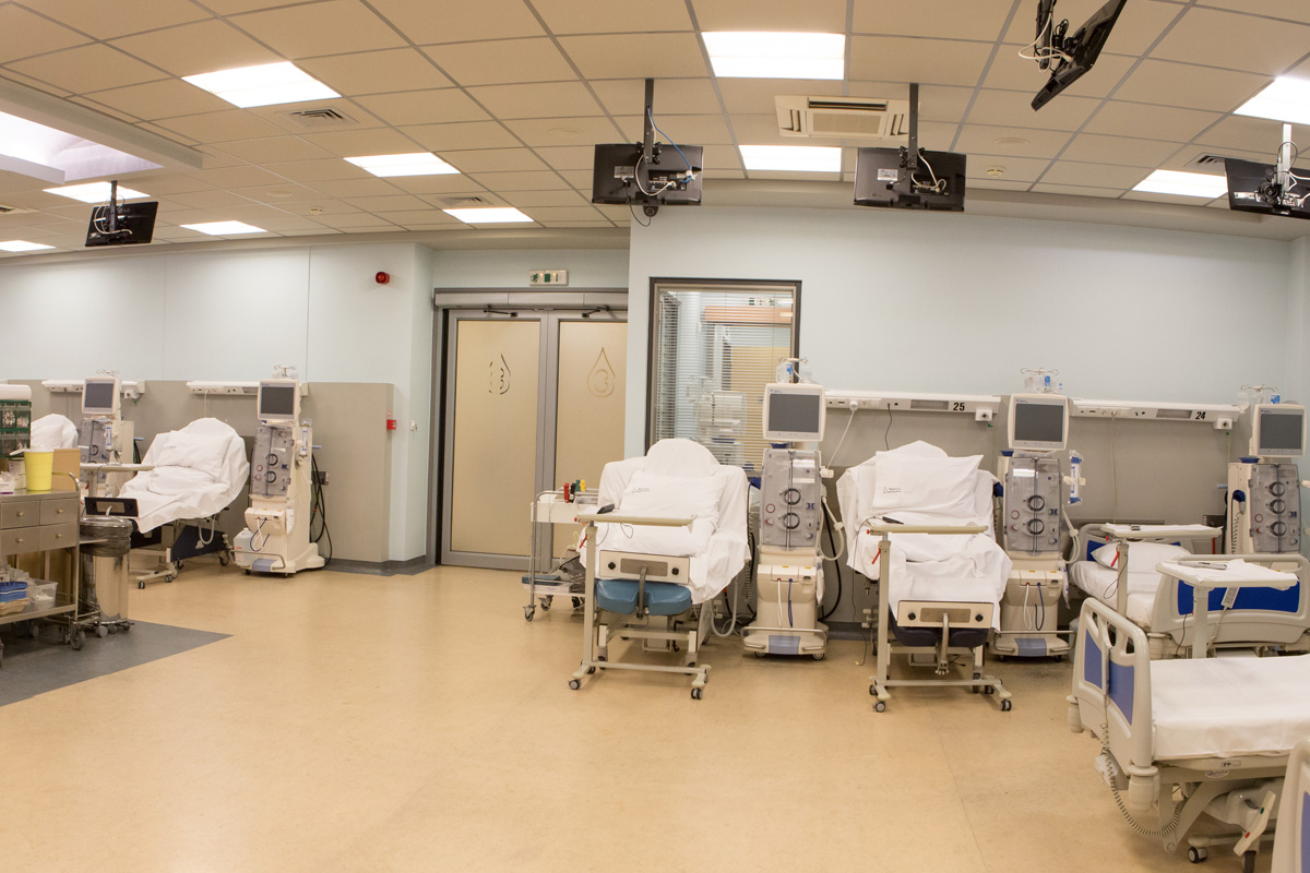 Main dialysis room