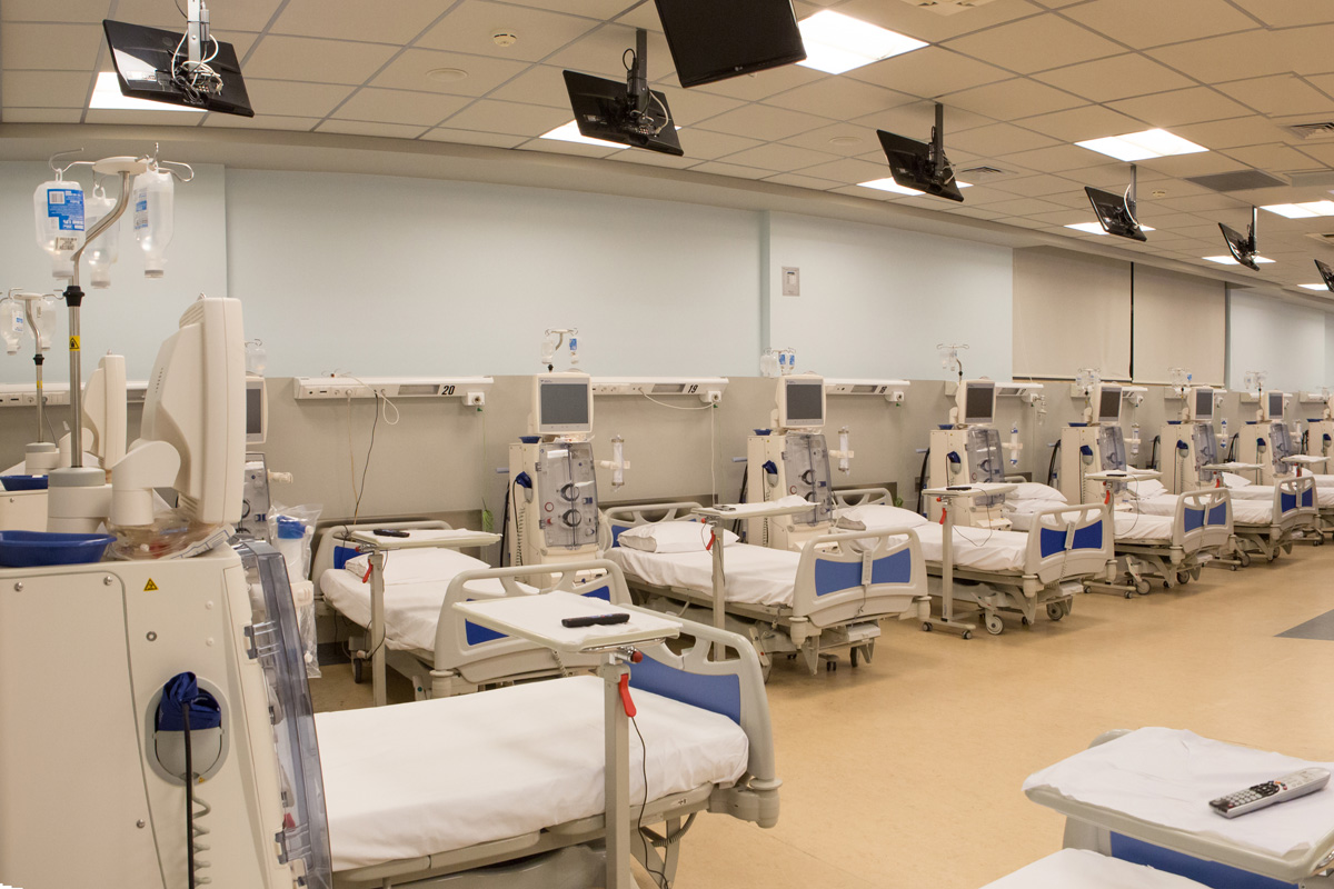 Main dialysis room